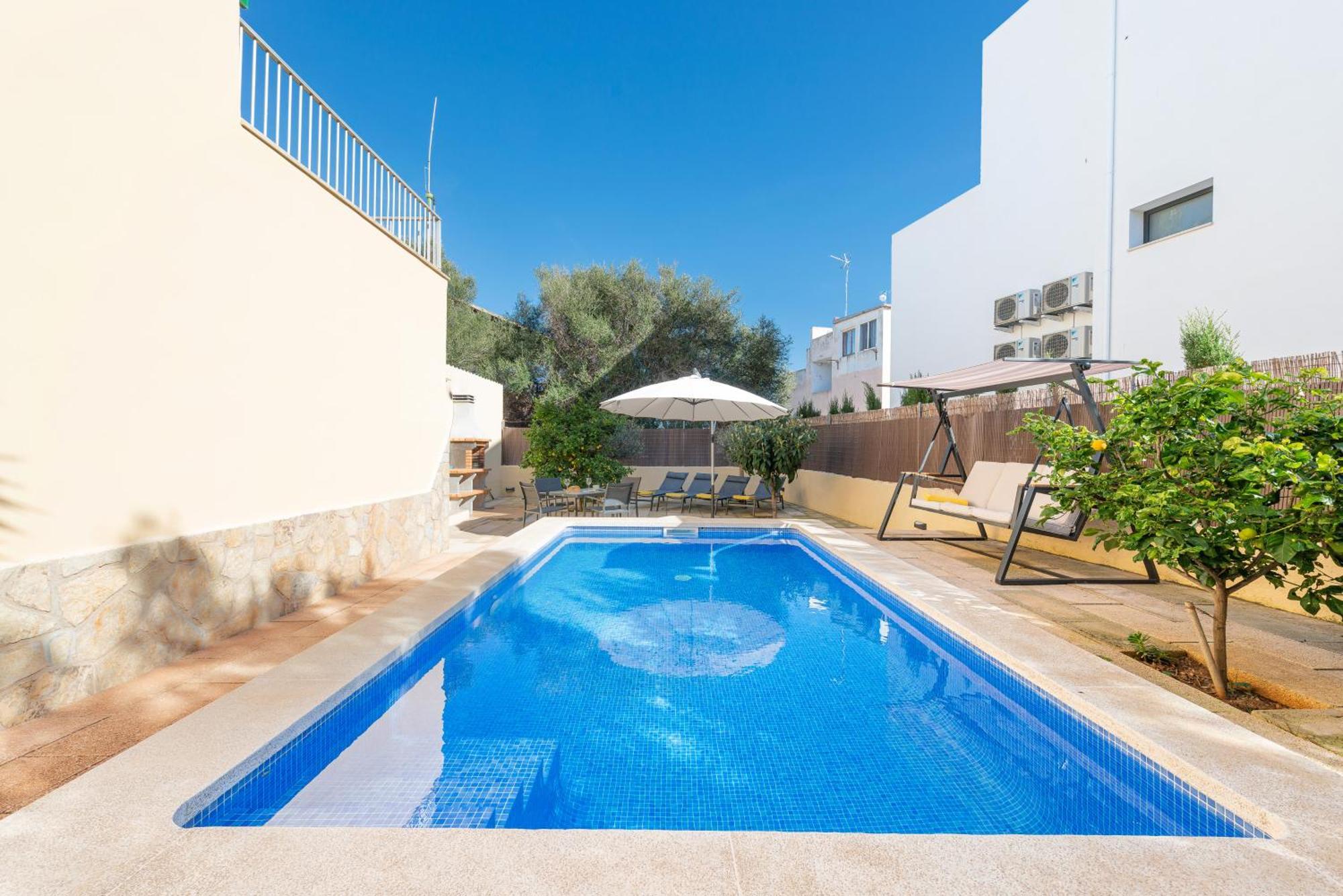 Tradicional Villa Calamar 7 Portocolom  Exterior foto